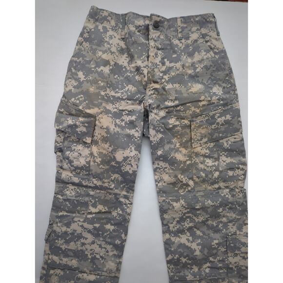 USGI ACU Camouflage Army Combat Uniform Trousers Cargo Pants Small 30 x 30 - Picture 3 of 11